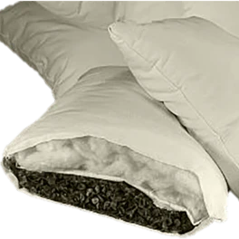 100% Natural Buck-Wool Pillow with Organic Cotton Cover - Image 3
